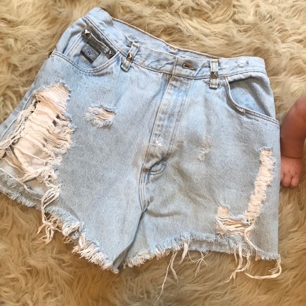 Vintage wrangler high wasted shorts